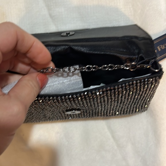 NWT La Regale Evening Clutch in Gunmetal - Picture 5 of 8